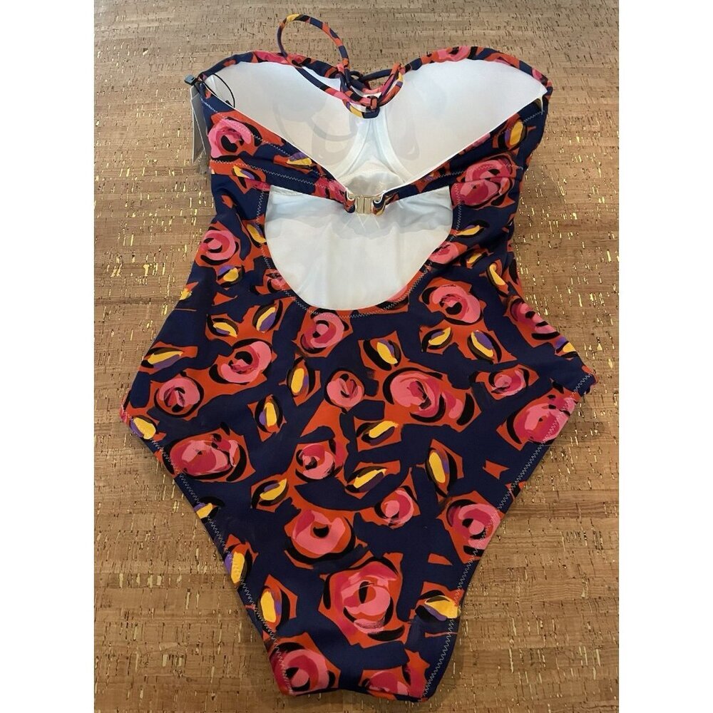 HUIT 8, Unforgettable 1 Piece Swim Suit 32D Floral - Picture 4 of 6